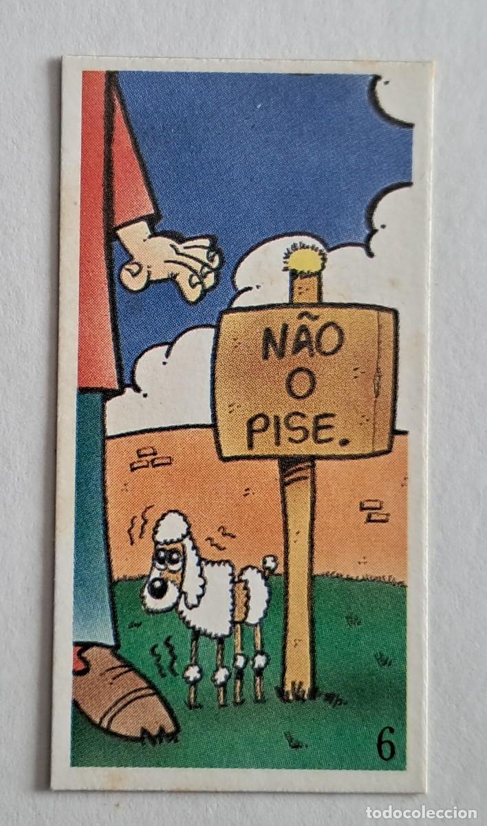 Coleccionismo cromos antiguos: CROMO SACA CHISTES BOLLYCAO PORTUGAL, N&ordm; 6 ( SACA PIADAS)