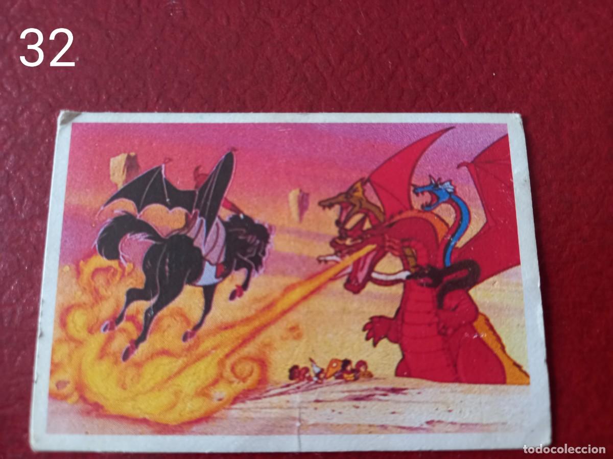 Coleccionismo cromos antiguos: Cromo n.32 dragones y mazmorras- pacosa dos - Oscar Mayer- sin pegar