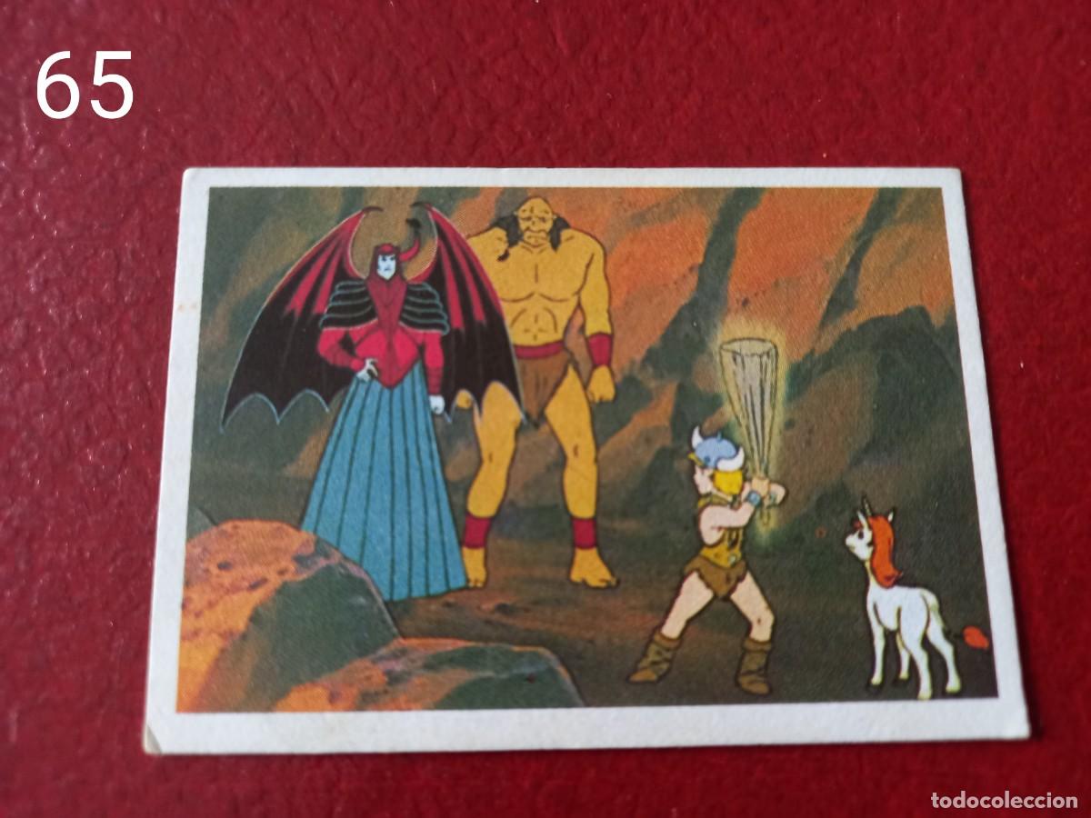 Coleccionismo cromos antiguos: Cromo n.65 dragones y mazmorras- pacosa dos - Oscar Mayer- sin pegar
