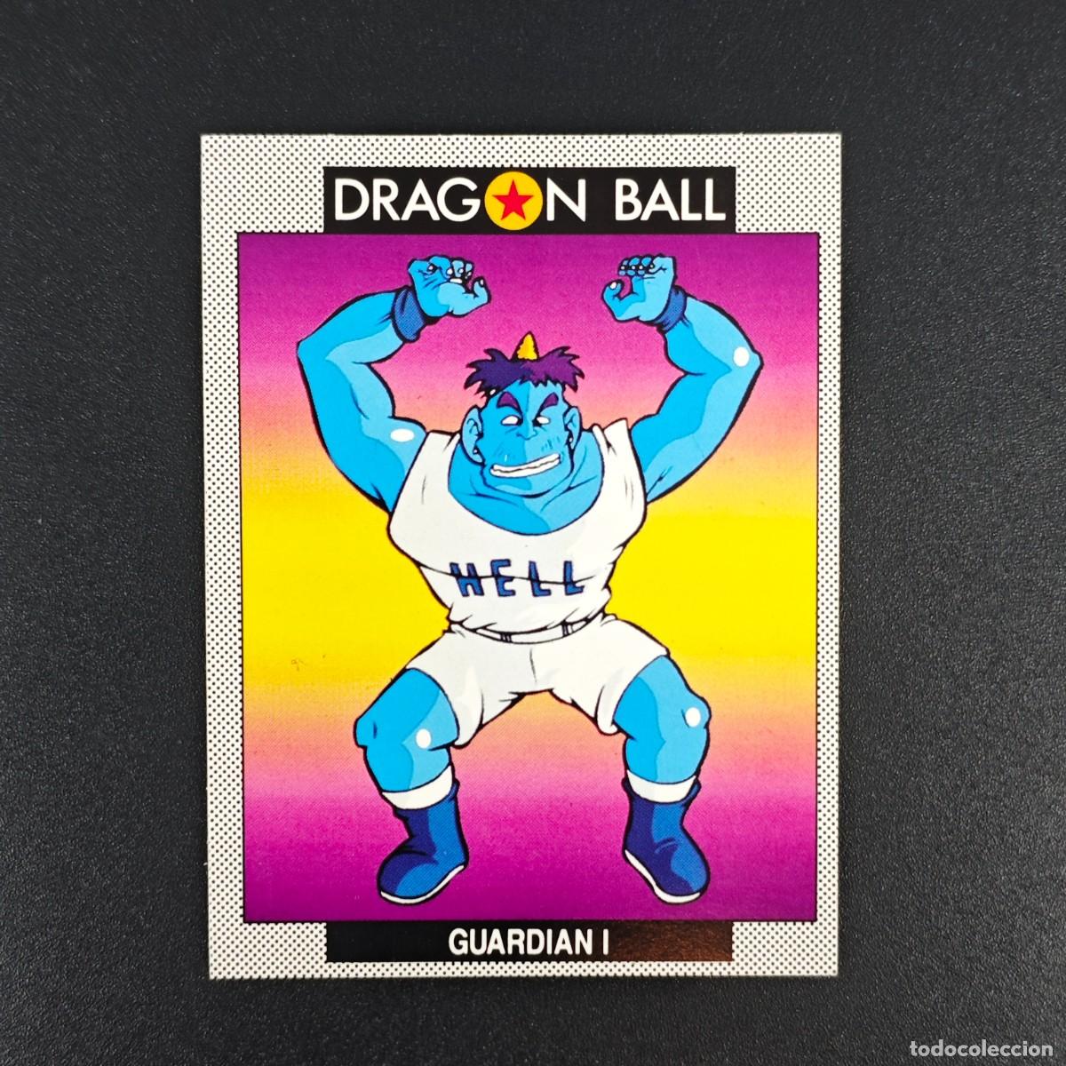 Coleccionismo cromos antiguos: DRAGON BALL EDICIONES ESTE - N&ordm; 74 DE 140 - CARD / CARTA / CROMO GUARDIAN I INFIERNO RA1026