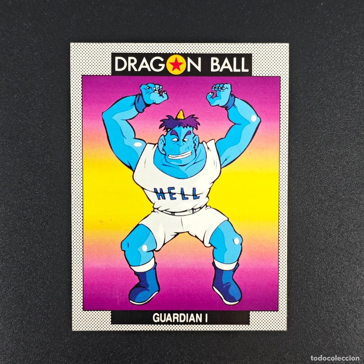 Coleccionismo cromos antiguos: DRAGON BALL EDICIONES ESTE - N&ordm; 74 DE 140 - CARD / CARTA / CROMO GUARDIAN I INFIERNO RA1026