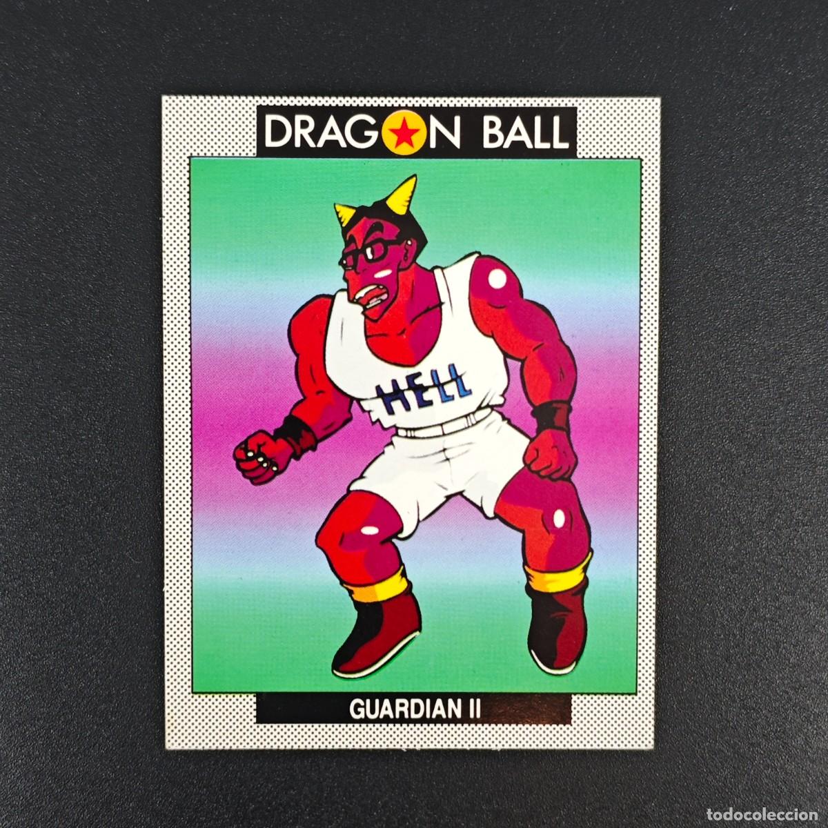Coleccionismo cromos antiguos: DRAGON BALL EDICIONES ESTE - N&ordm; 75 DE 140 - CARD / CARTA / CROMO GUARDIAN II INFIERNO RA1026