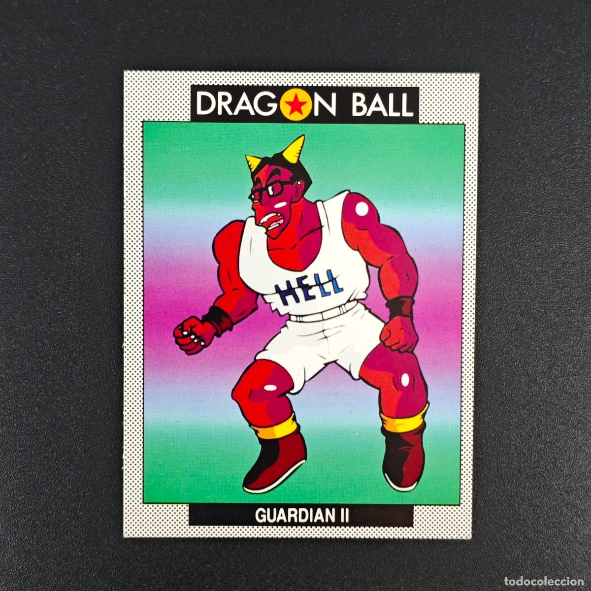 Coleccionismo cromos antiguos: DRAGON BALL EDICIONES ESTE - N&ordm; 75 DE 140 - CARD / CARTA / CROMO GUARDIAN II INFIERNO RA1026