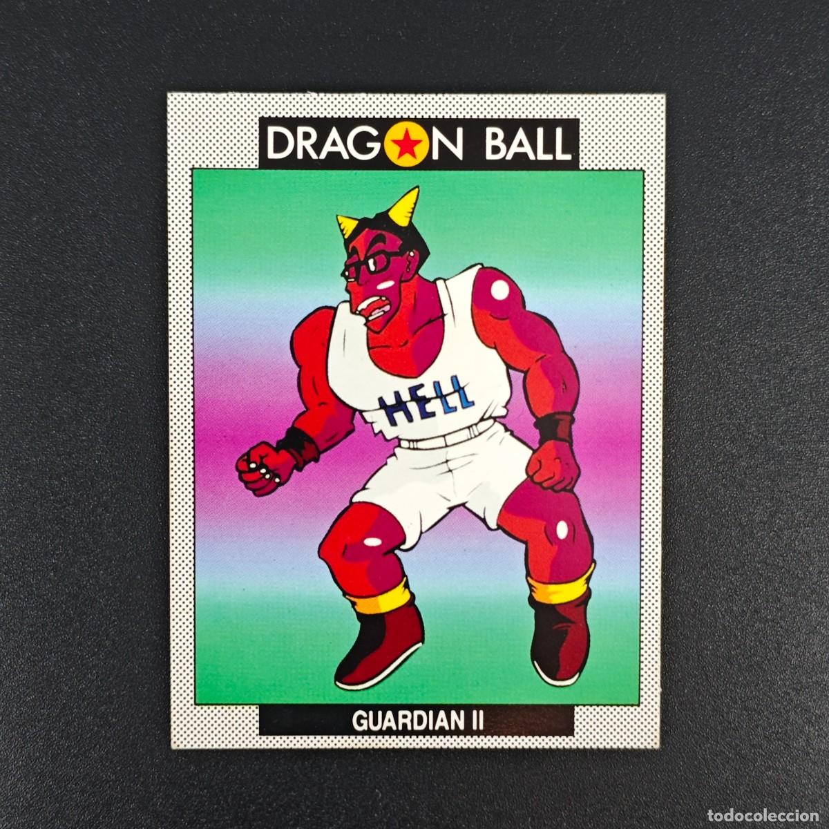 Coleccionismo cromos antiguos: DRAGON BALL EDICIONES ESTE - N&ordm; 75 DE 140 - CARD / CARTA / CROMO GUARDIAN II INFIERNO RA1026