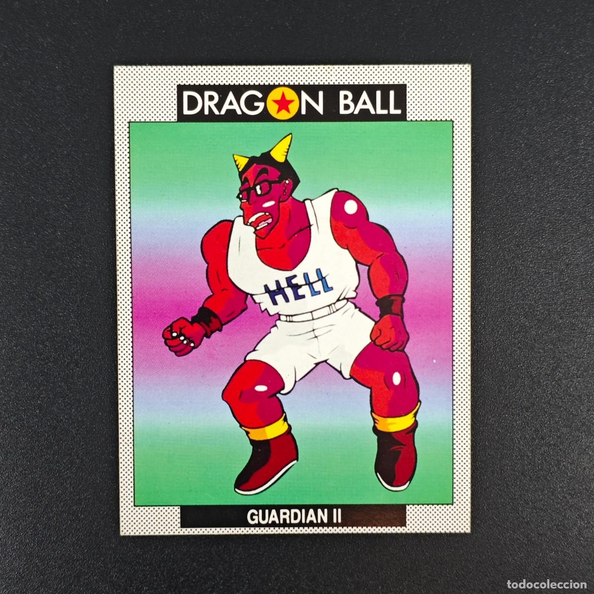 Coleccionismo cromos antiguos: DRAGON BALL EDICIONES ESTE - N&ordm; 75 DE 140 - CARD / CARTA / CROMO GUARDIAN II INFIERNO RA1026