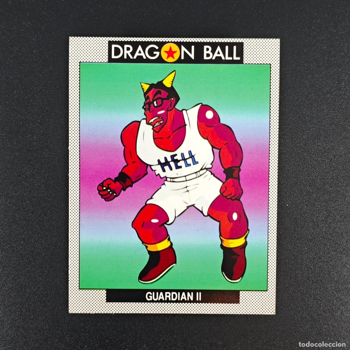 Coleccionismo cromos antiguos: DRAGON BALL EDICIONES ESTE - N&ordm; 75 DE 140 - CARD / CARTA / CROMO GUARDIAN II INFIERNO RA1026