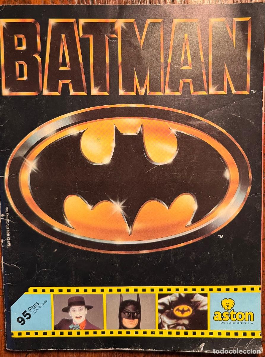 Coleccionismo cromos antiguos: ALBUM BATMAN EDICIONES ASTON. COMPLETO - Foto 1