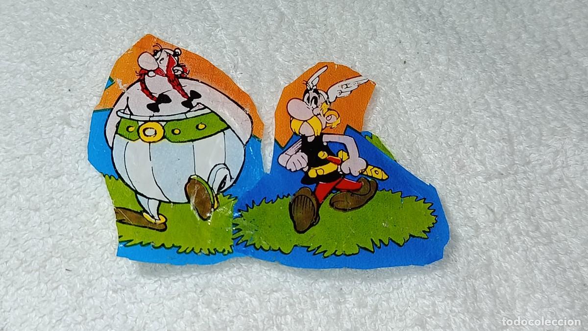 Coleccionismo cromos antiguos: ANTIGUO ENVOLTORIO DE PASTELITO ASTERIX Y OBELIX PANRICO BIMBO CROPAN ORTIZ A&Ntilde;OS 80 - Foto 2