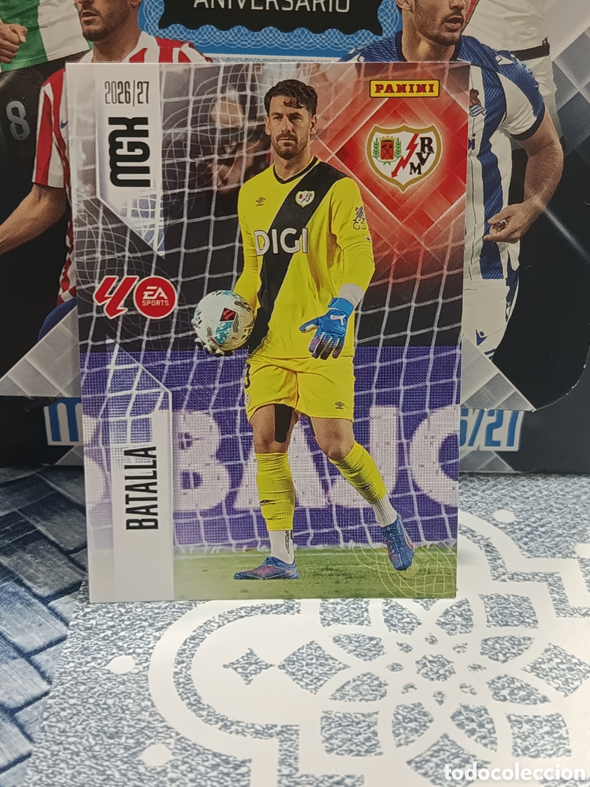 Coleccionismo cromos antiguos: BATALLA RAYO VALLECANO N&ordm; 290 MGK 26 27 2026 2027 PANINI