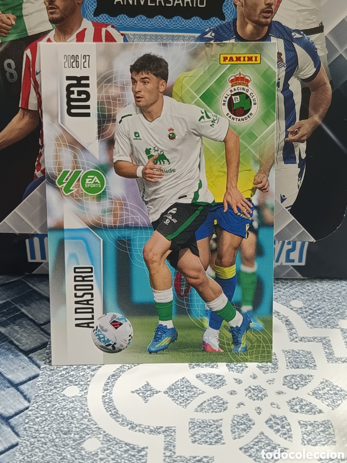Coleccionismo cromos antiguos: ALDASORO RACING DE SANTANDER N&ordm; 283 MGK 26 27 2026 2027 PANINI