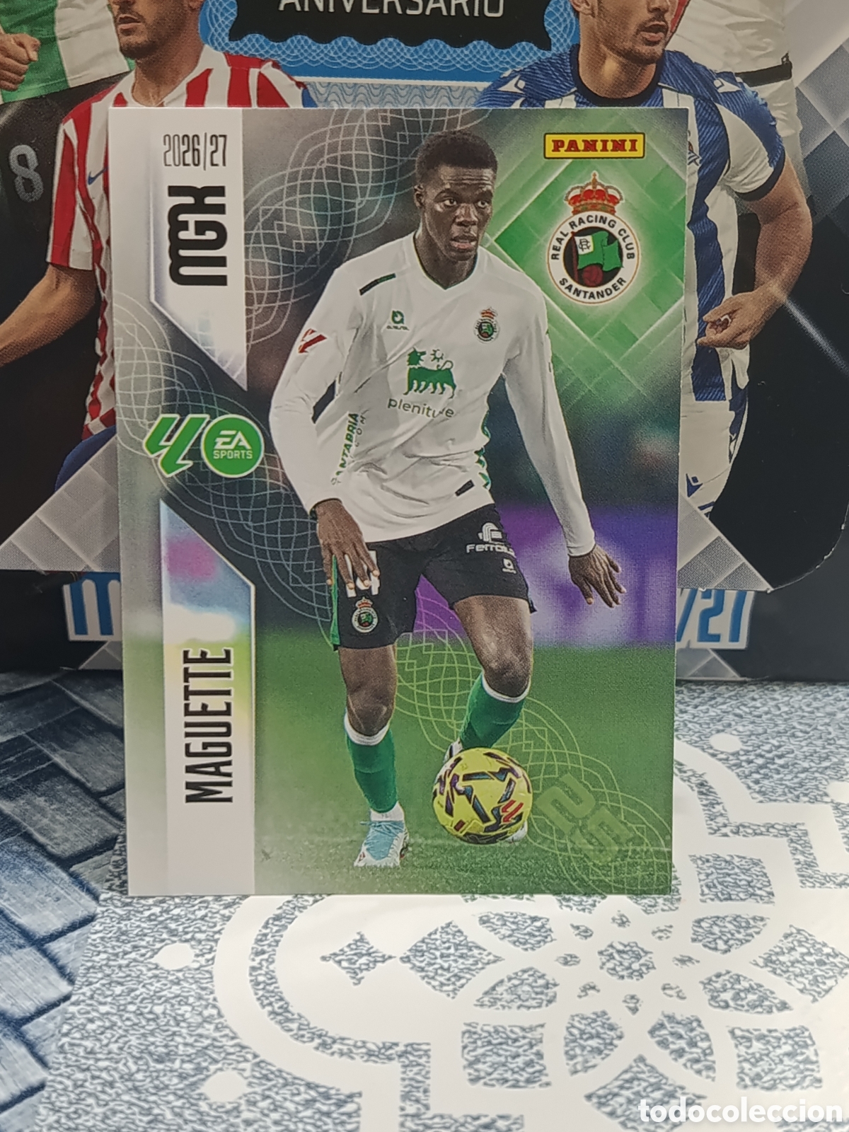Coleccionismo cromos antiguos: MAGUETTE RACING DE SANTANDER N&ordm; 280 MGK 26 27 2026 2027 PANINI