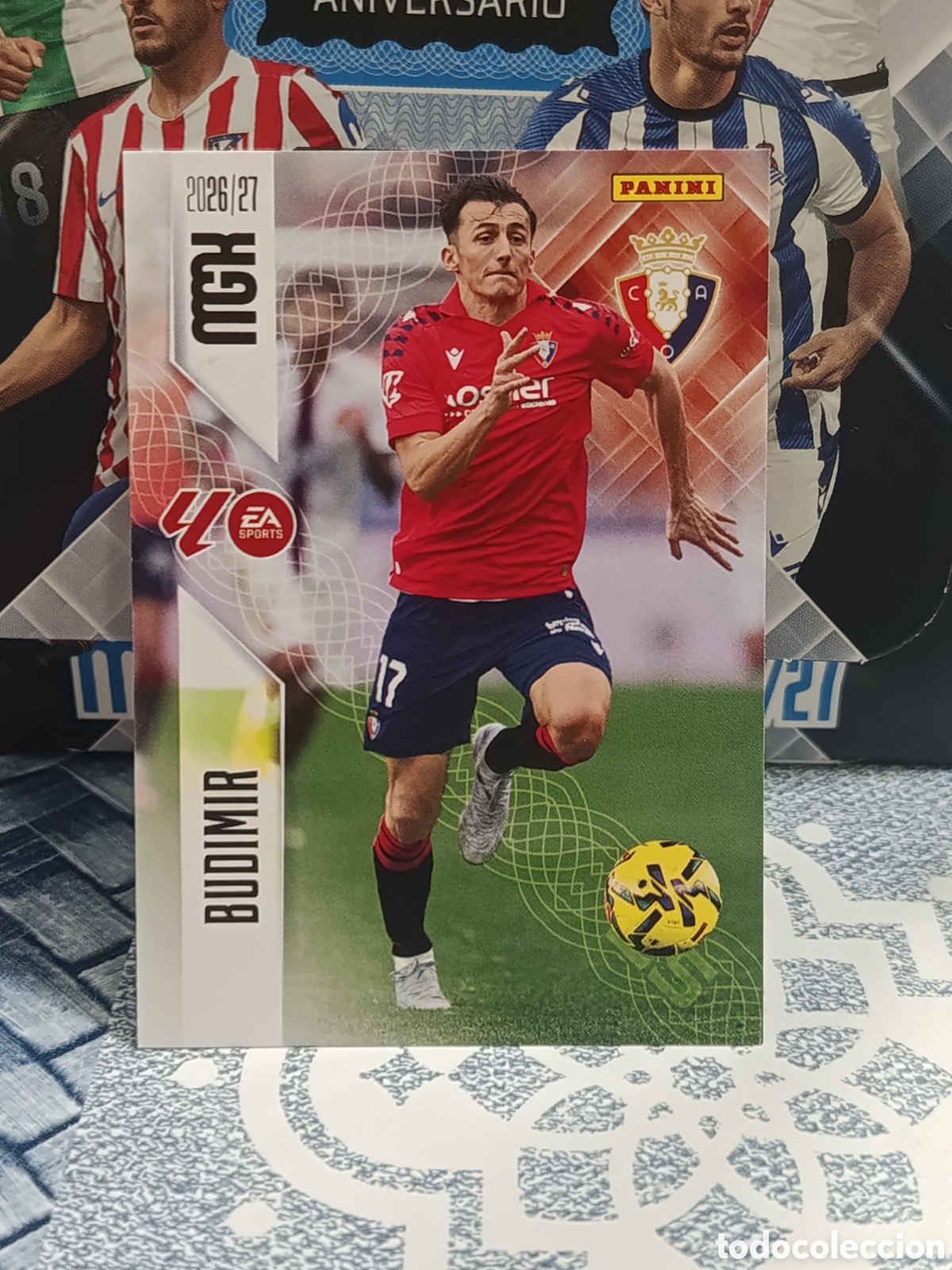 Coleccionismo cromos antiguos: BUDIMIR OSASUNA N&ordm; 270 MGK 26 27 2026 2027 PANINI