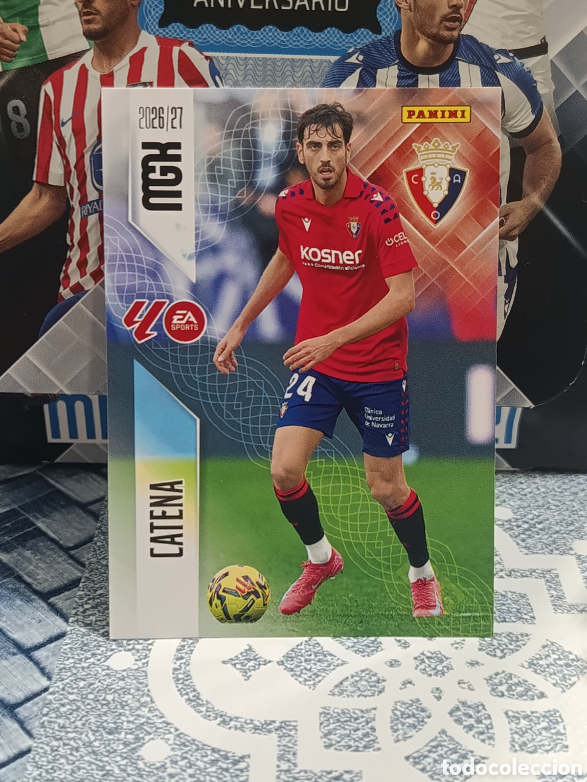 Coleccionismo cromos antiguos: CATENA OSASUNA N&ordm; 258 MGK 26 27 2026 2027 PANINI