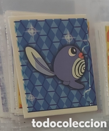 Coleccionismo cromos antiguos: POLIWAG CROMO STICKER MERLIN POKEMON A&Ntilde;O 1999