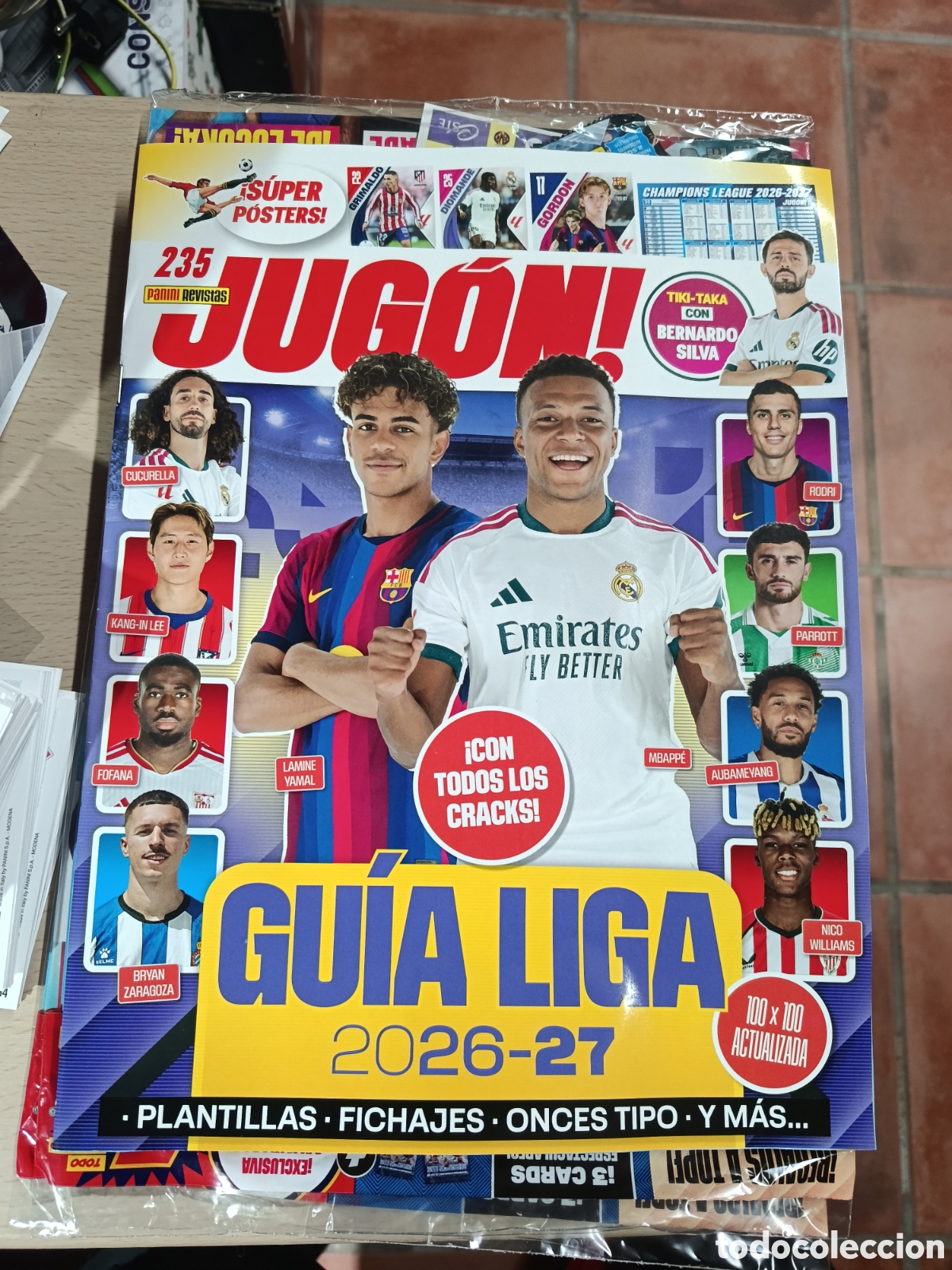 Coleccionismo cromos antiguos: REVISTA JUGON 235 &rdquo;SOLO LA REVISTA&rdquo; NUEVA