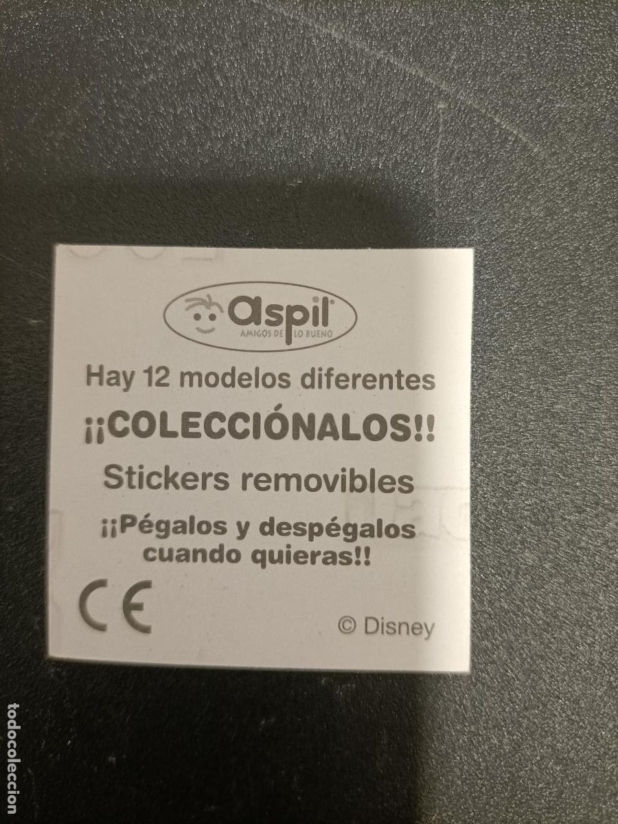 Coleccionismo cromos antiguos: CROMO DISNEY PLUTO ASPIL - Foto 2