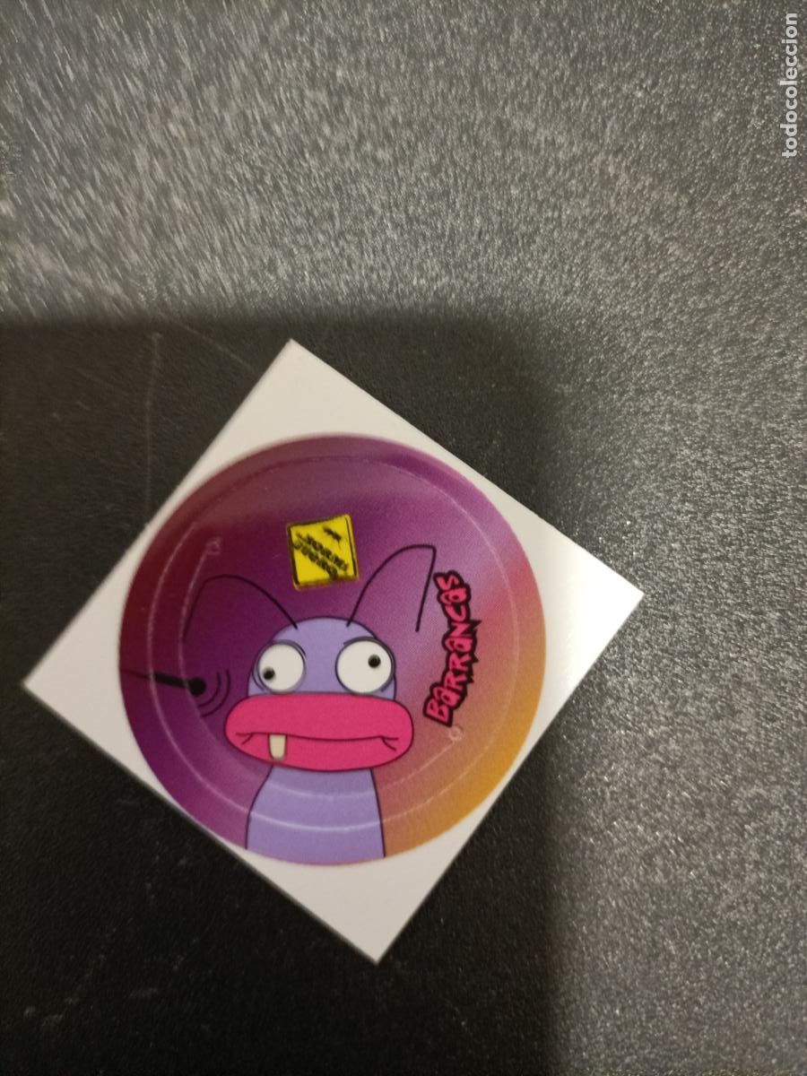 Coleccionismo cromos antiguos: cromo adhesivo, el hormiguero, Barrancas