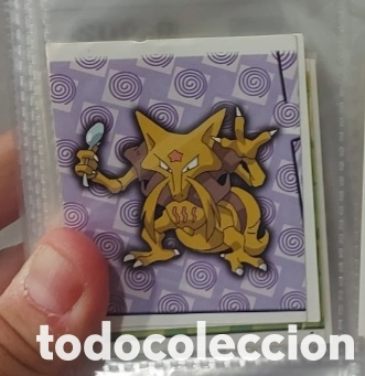 Coleccionismo cromos antiguos: KADABRA CROMO STICKER MERLIN POKEMON A&Ntilde;O 1999
