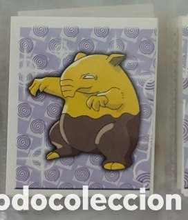 Coleccionismo cromos antiguos: DROWZEE CROMO STICKER MERLIN POKEMON A&Ntilde;O 1999