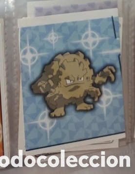 Coleccionismo cromos antiguos: GRAVELER CROMO STICKER MERLIN POKEMON A&Ntilde;O 1999