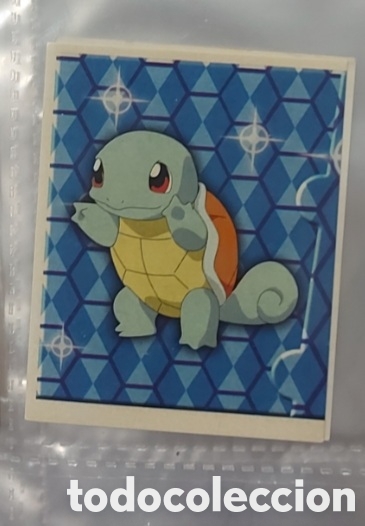 Coleccionismo cromos antiguos: SQUIRTLE CROMO STICKER MERLIN POKEMON A&Ntilde;O 1999