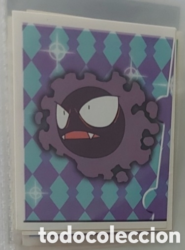 Coleccionismo cromos antiguos: GASTLY CROMO STICKER MERLIN POKEMON A&Ntilde;O 1999