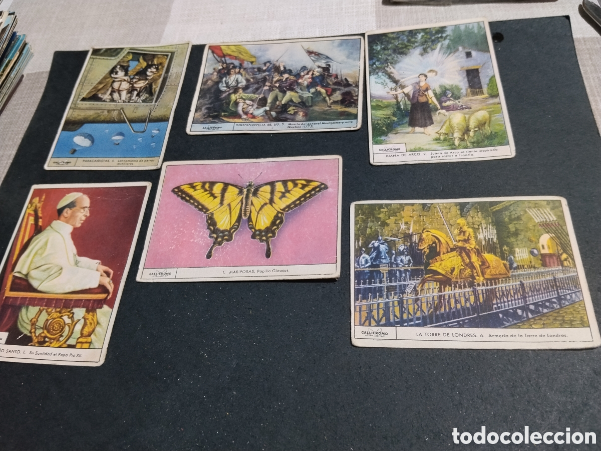 Coleccionismo cromos antiguos: Cromos gallicromo,maizcrem gallina blanca