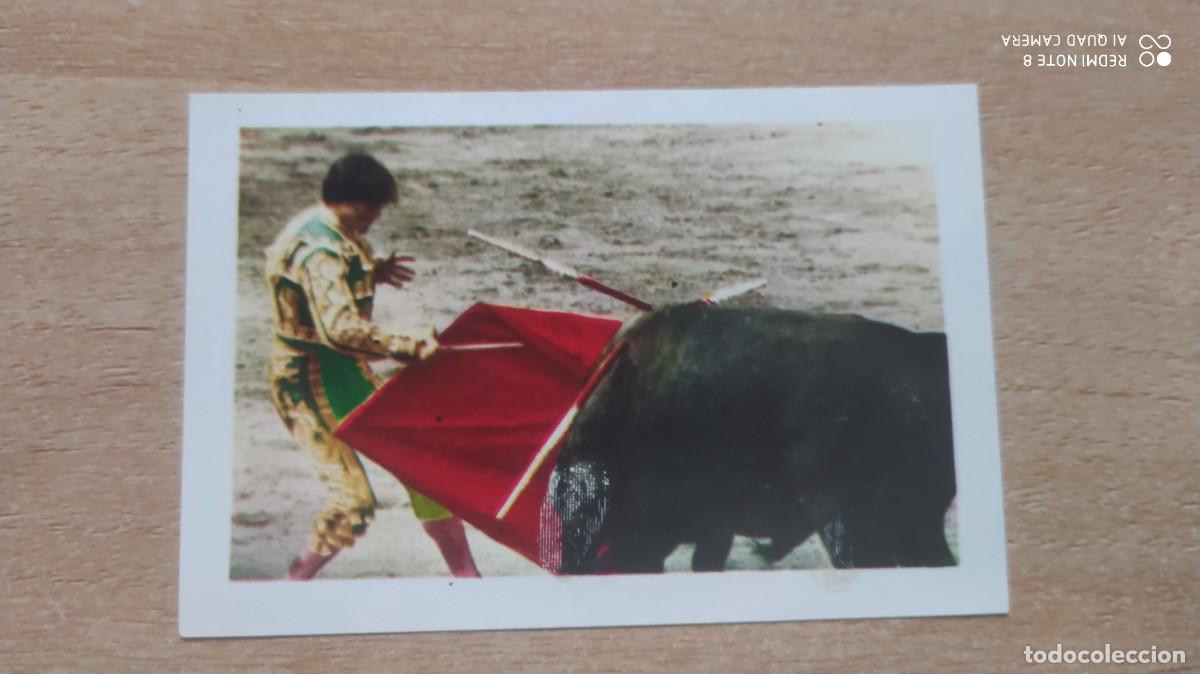 Coleccionismo cromos antiguos: GRANDES FIGURAS DEL TOREO 53 PASE DE TANTEO EL CORDOBES CHOCOLATES DULCINEA F