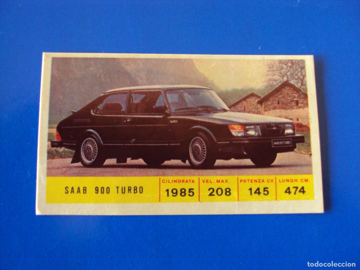 Coleccionismo cromos antiguos: CROMO N&ordm; 130 SAAB 900 TURBO COCHES DIDEC A&Ntilde;OS 80 SIN PEGAR
