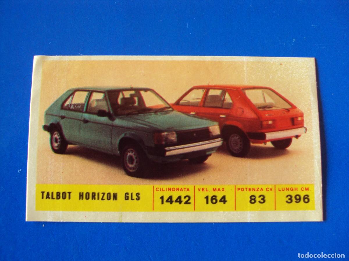 Coleccionismo cromos antiguos: CROMO N&ordm; 132 TALBOT HORIZON GLS COCHES DIDEC A&Ntilde;OS 80 SIN PEGAR