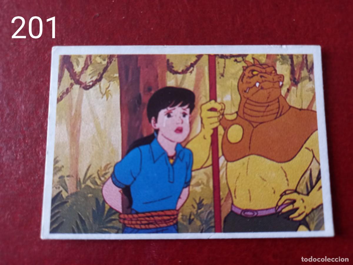 Sammeln alte Sammelbilder: Cromo n.201 dragones y mazmorras- pacosa dos - Oscar Mayer- sin pegar