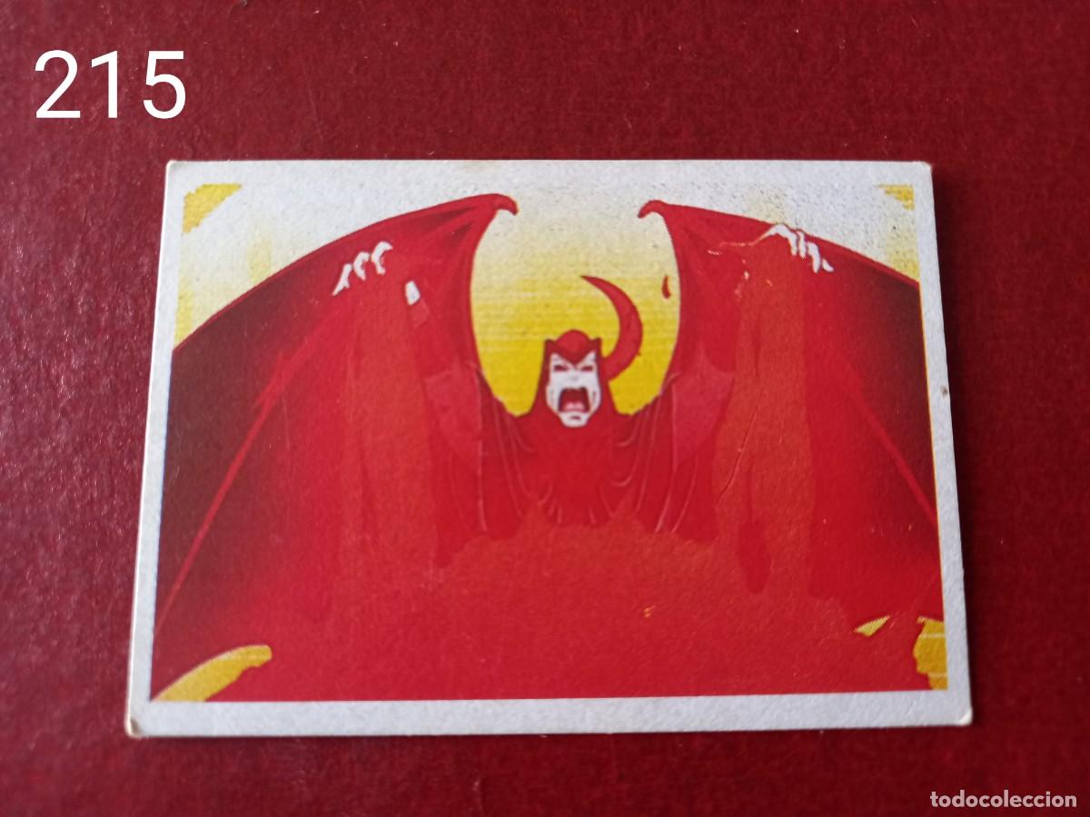 Collectionnisme Cartes &agrave; collectionner anciennes: Cromo n.215 dragones y mazmorras- pacosa dos - Oscar Mayer- sin pegar