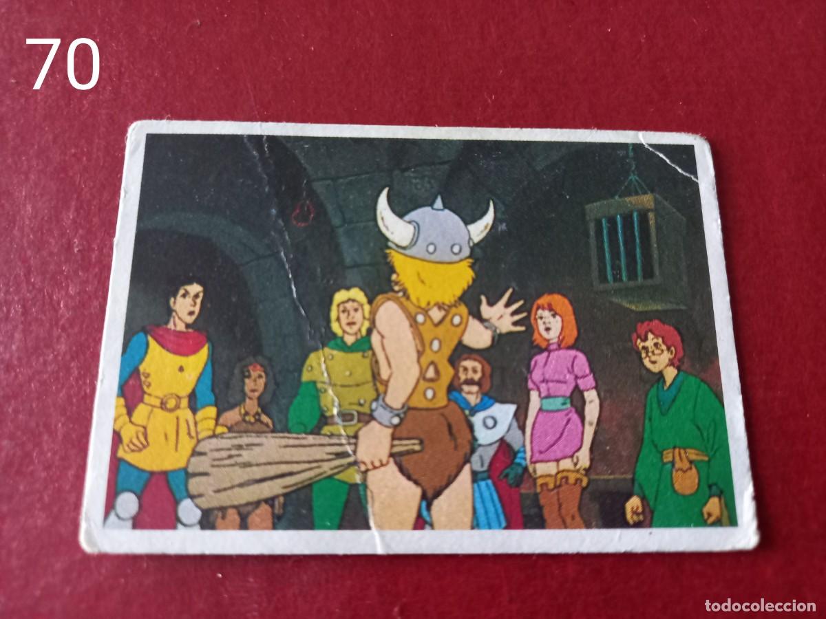 Coleccionismo cromos antiguos: Cromo n.70 dragones y mazmorras- pacosa dos - Oscar Mayer- sin pegar
