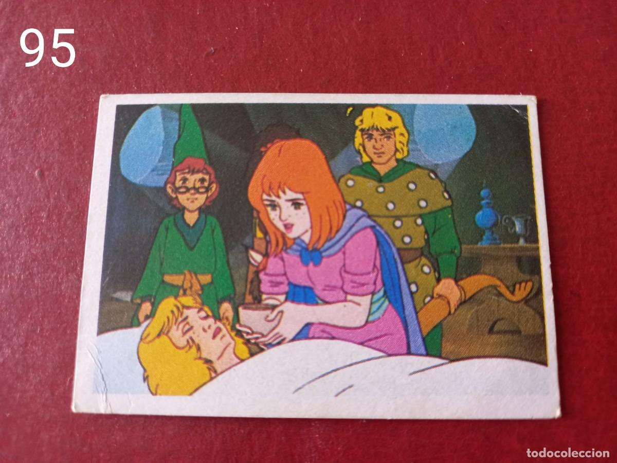Sammeln alte Sammelbilder: Cromo n.95 dragones y mazmorras- pacosa dos - Oscar Mayer- sin pegar
