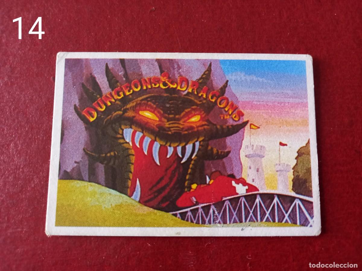 Coleccionismo cromos antiguos: Cromo n.14 dragones y mazmorras- pacosa dos - Oscar Mayer- sin pegar
