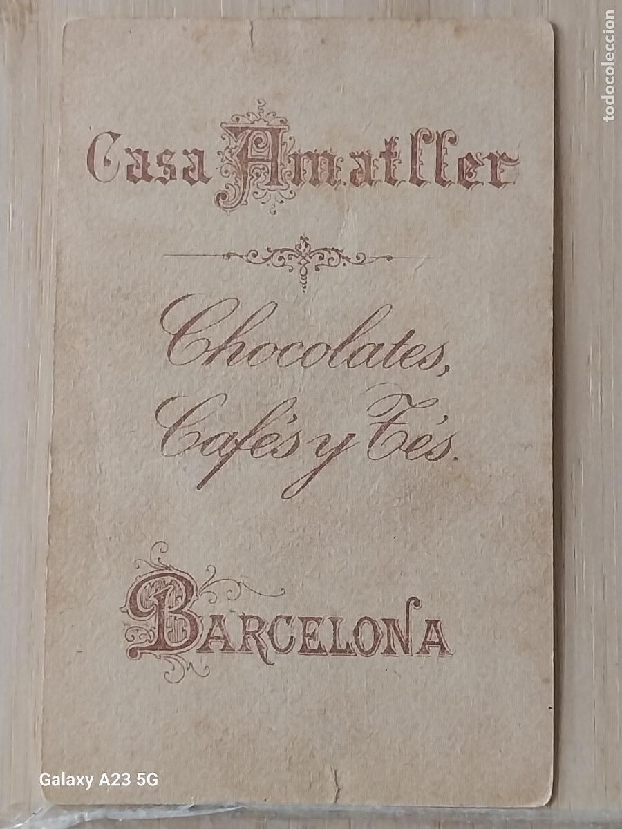 Coleccionismo cromos antiguos: AMATLLER CHOCOLATES CAFES Y TE CROMO PUBLICIDAD PPOS SXX 10.2X6.5CMS PAISAJE NEVADO