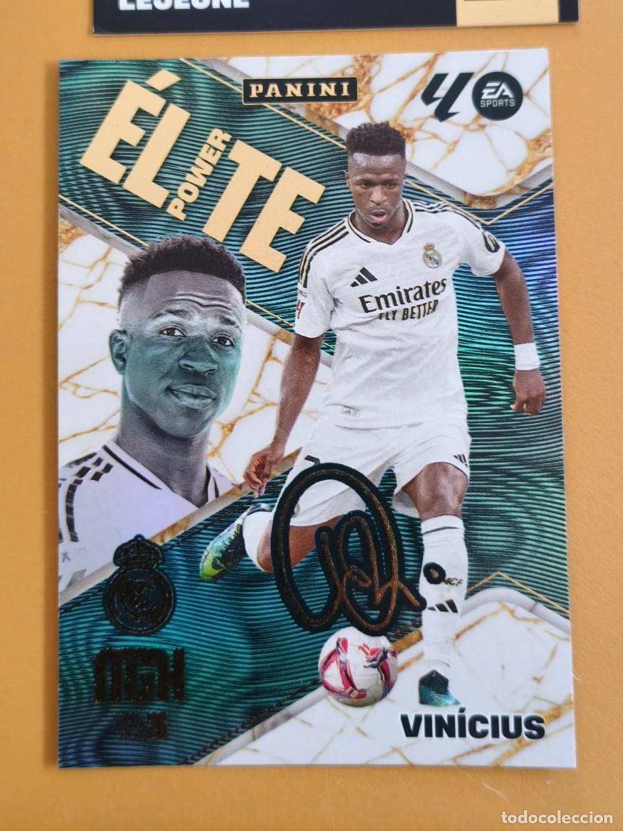 Coleccionismo cromos antiguos: vinicius, 2025 26 megacracks firmada