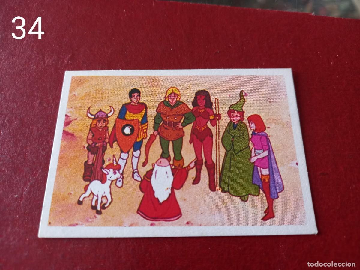 Coleccionismo cromos antiguos: Cromo n.34 dragones y mazmorras- pacosa dos - Oscar Mayer- sin pegar
