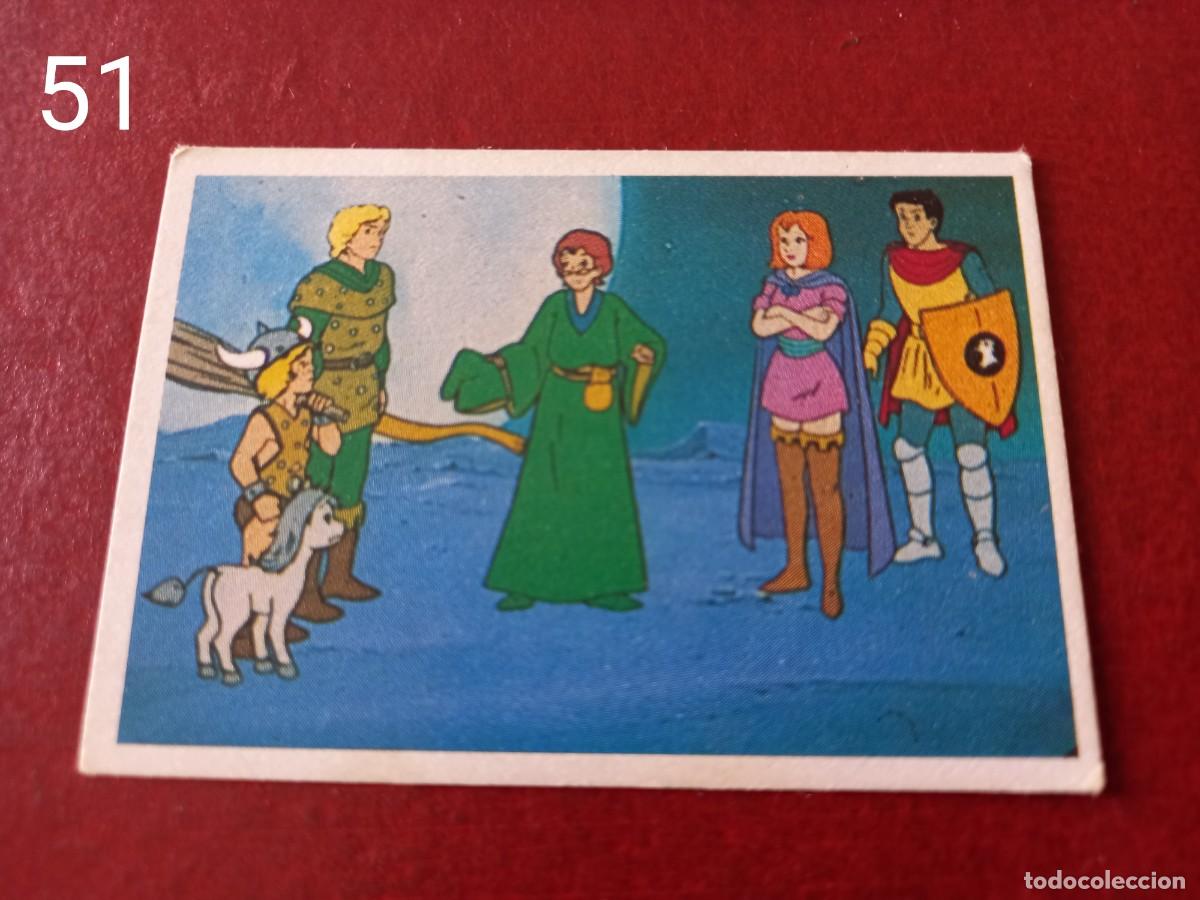 Coleccionismo cromos antiguos: Cromo n.51 dragones y mazmorras- pacosa dos - Oscar Mayer- sin pegar