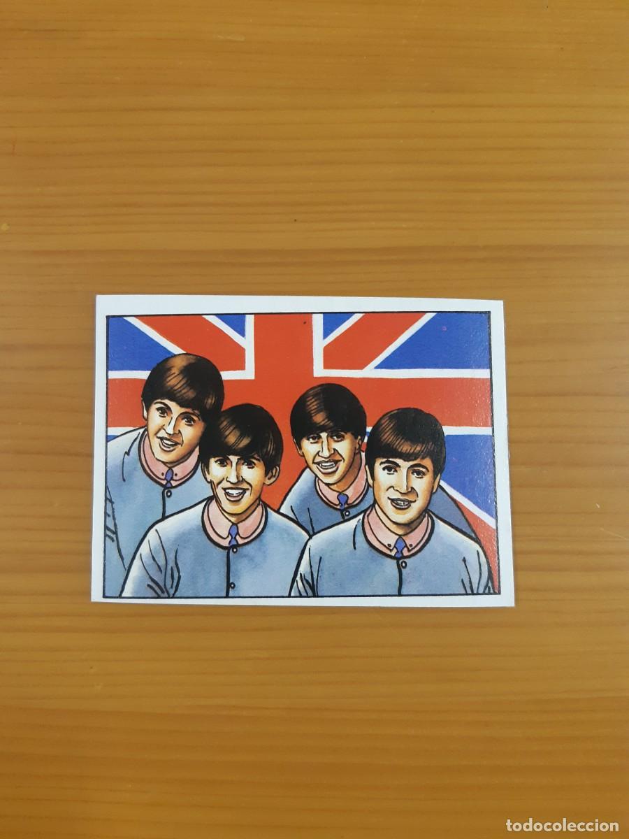 Coleccionismo cromos antiguos: N&deg;81 LOS BEATLES CONJUNTO DE MAYOR &Eacute;XITO LOS R&Eacute;CORDS CROMOS ROS 1989. NUNCA PEGADO, SIN PEGAR