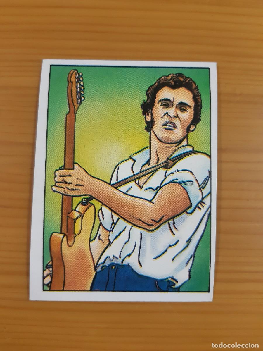 Coleccionismo cromos antiguos: N&deg;79 BRUCE SPRINGSTEIN EL CANTANTE DE MAS &Eacute;XITO LOS R&Eacute;CORDS CROMOS ROS 1989. NUNCA PEGADO, SIN PEGAR