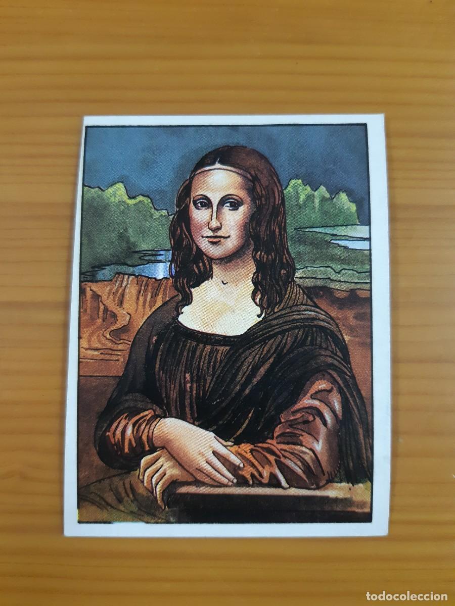 Coleccionismo cromos antiguos: N&deg;75 MONA LISA LA GIOCONDA EL CUADRO MAS VALIOSOLOS R&Eacute;CORDS CROMOS ROS 1989. NUNCA PEGADO, SIN PEGAR