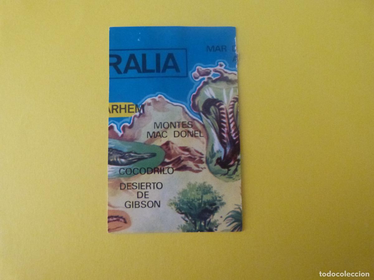 Coleccionismo cromos antiguos: CROMO DE ESCALA EN OCEANIA DESPEGADO N&ordm; 65 A&Ntilde;O 1966 DEL ALBUM ESCALA EN OCEANIA DE CHOCOLATES TORRAS
