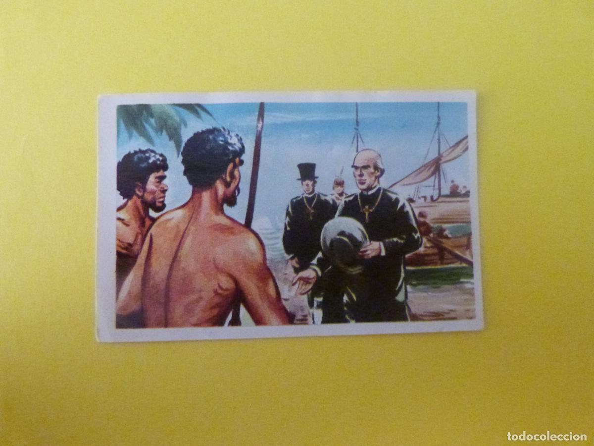 Coleccionismo cromos antiguos: CROMO DE ESCALA EN OCEANIA DESPEGADO N&ordm; 121 A&Ntilde;O 1966 DEL ALBUM ESCALA EN OCEANIA CHOCOLATES TORRAS