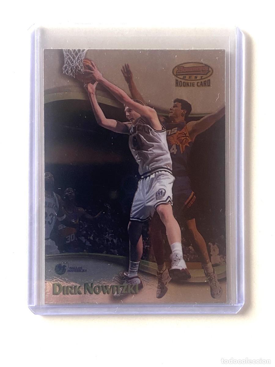 Coleccionismo cromos antiguos: Carta Rookie Dirk Nowitzki 1998-99 Bowman's Best