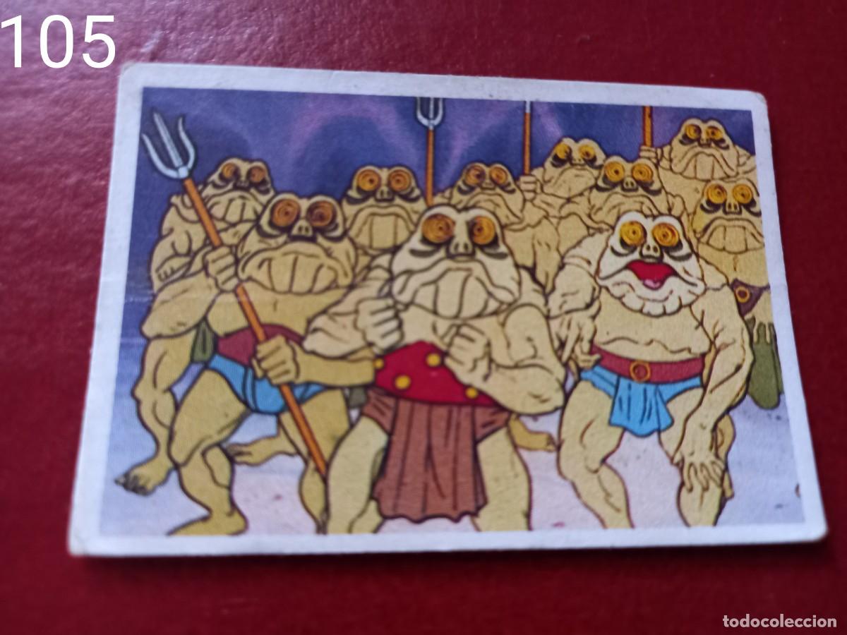 Coleccionismo cromos antiguos: Cromo n.105 dragones y mazmorras- pacosa dos - Oscar Mayer- sin pegar