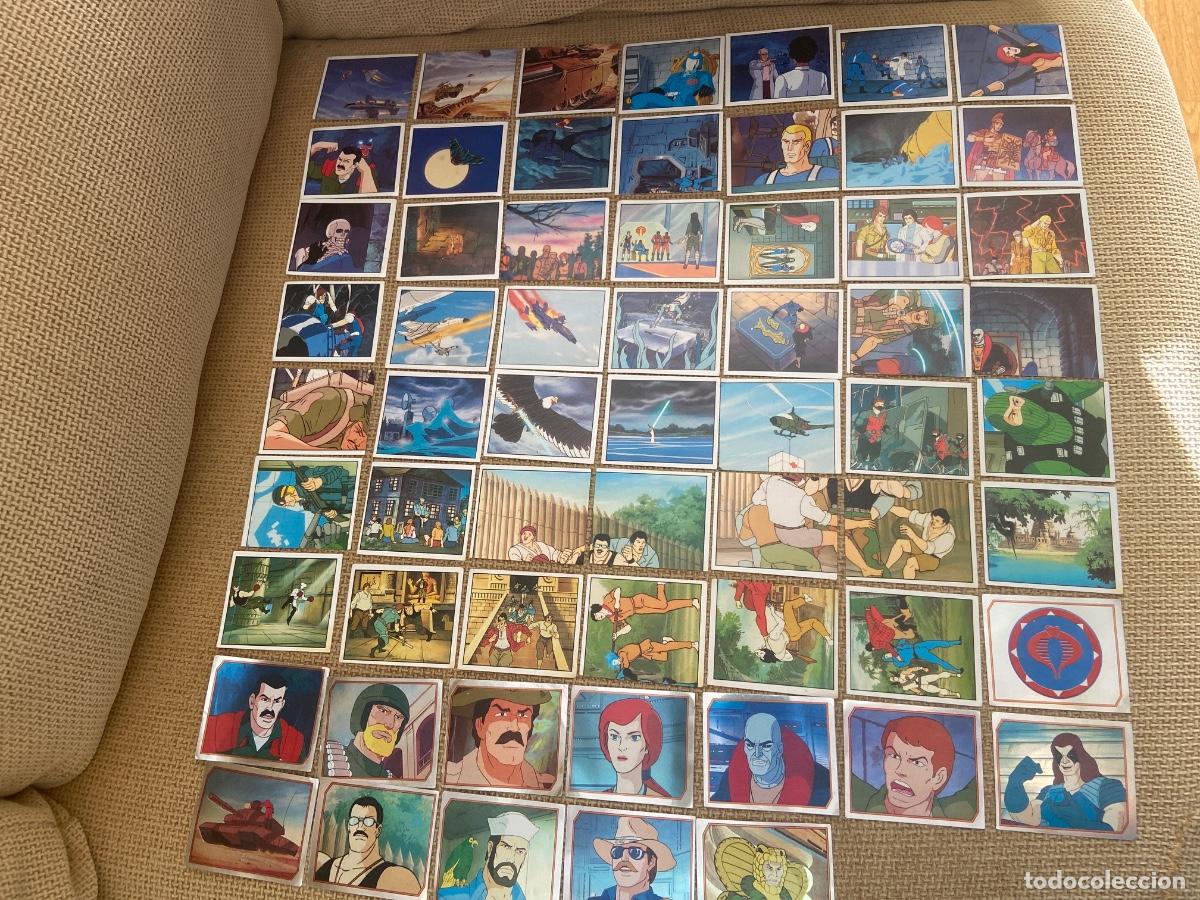 Coleccionismo cromos antiguos: Lote cromos GIJOE PANINI 1987