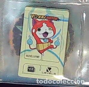 Coleccionismo cromos antiguos: YOKAI WATCH yokai watch cap tazo menko LEVEL LEVELS TOSFRIT