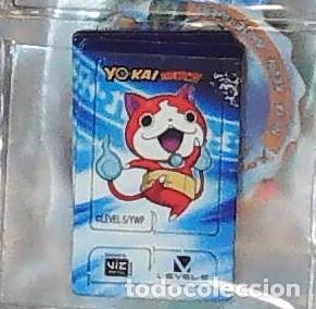 Coleccionismo cromos antiguos: YOKAI WATCH yokai watch cap tazo menko LEVEL LEVELS TOSFRIT
