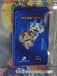 Coleccionismo cromos antiguos: YOKAI WATCH yokai watch cap tazo menko LEVEL LEVELS TOSFRIT